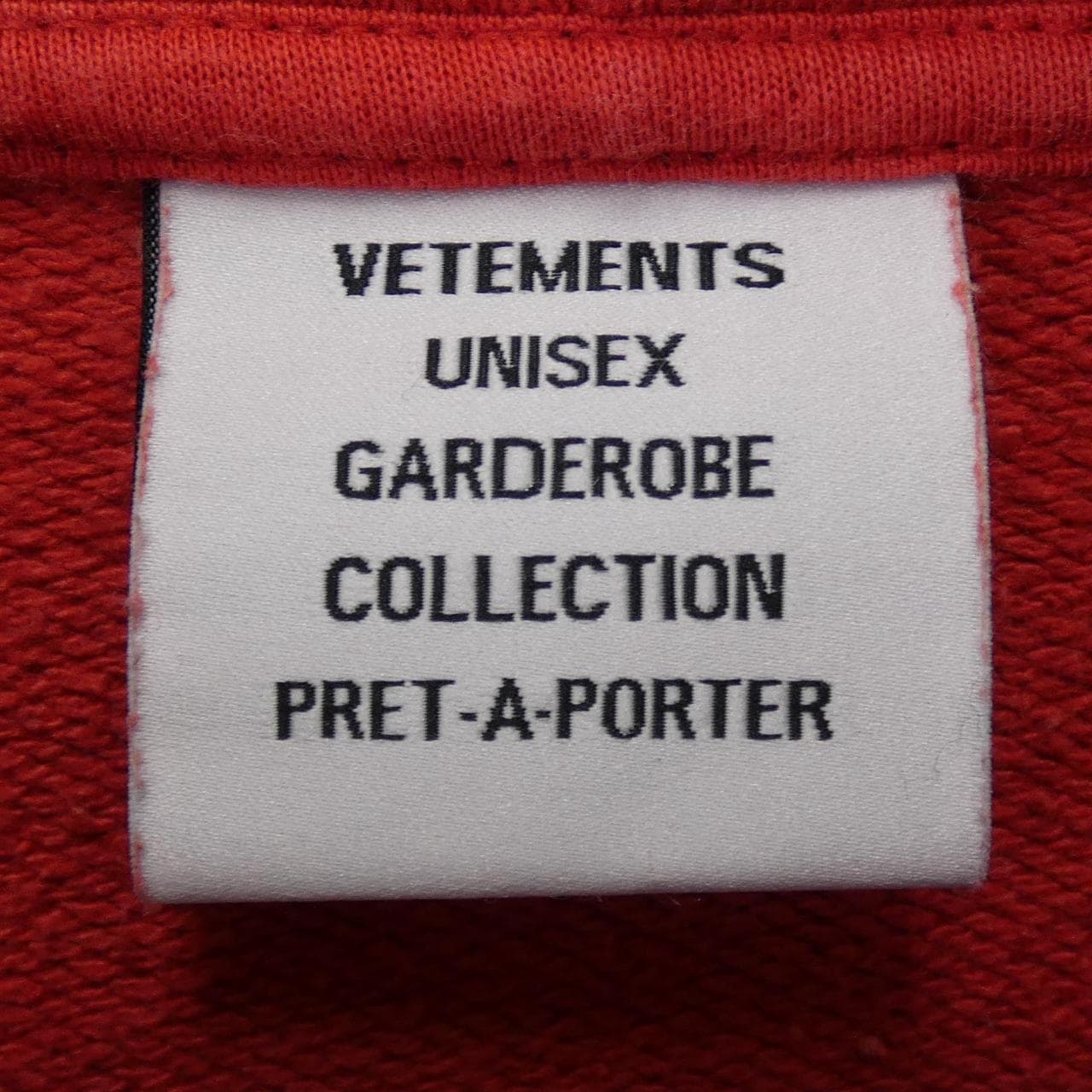 VETEMENTS VETEMENTS PARKER