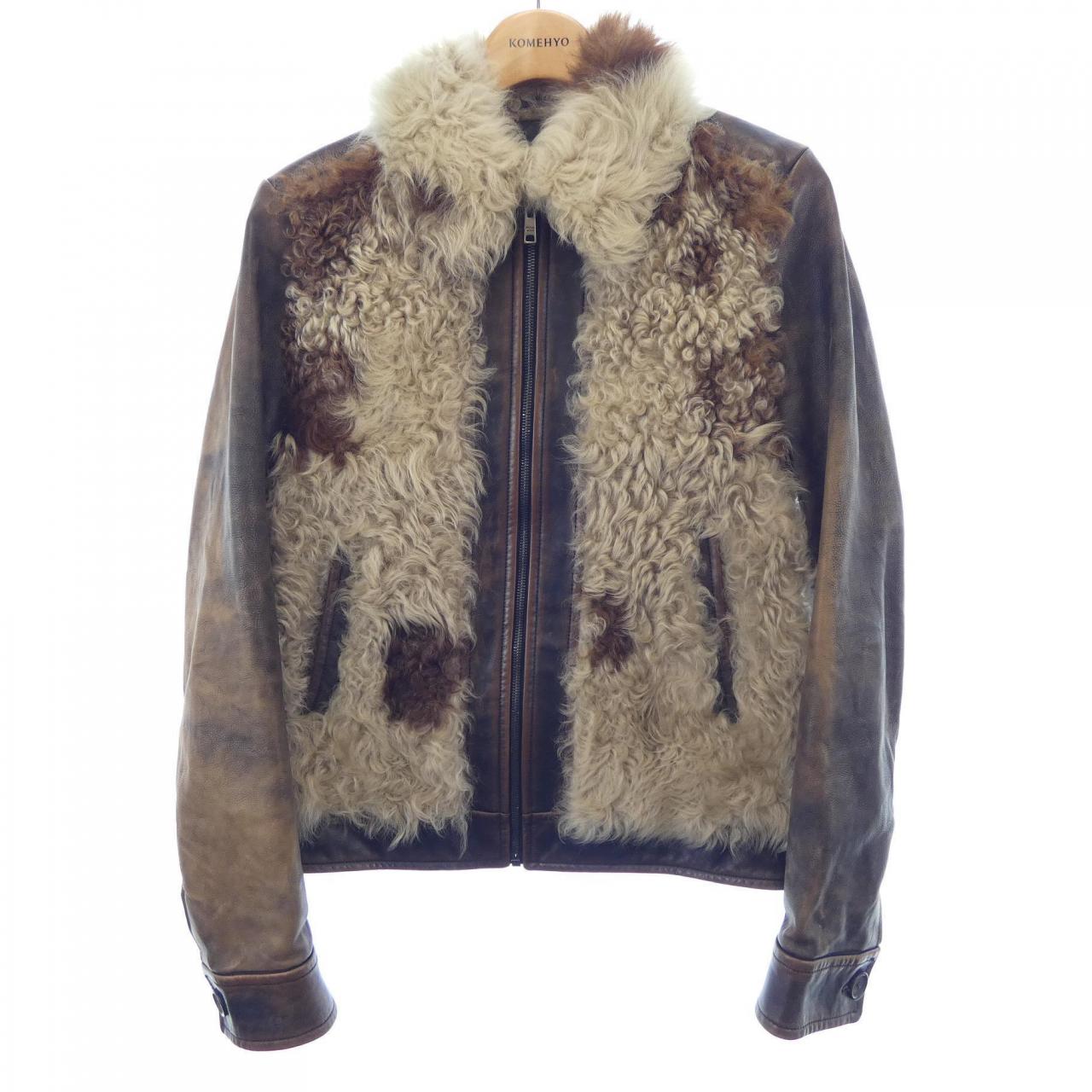 プラダ PRADA レザージャケット