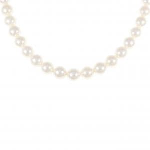 シルバークラスプ アコヤパール ネックレス 7.5-8mm