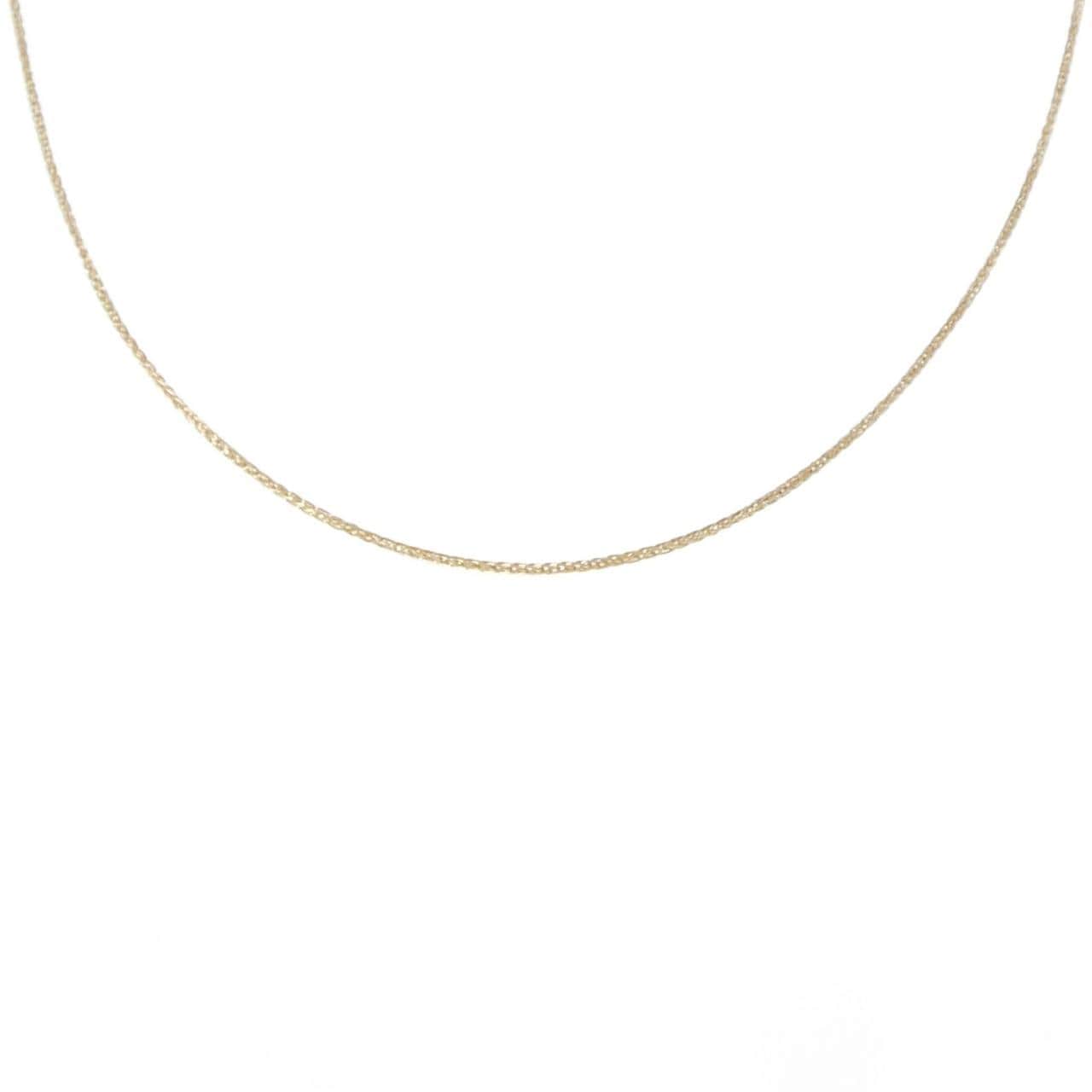 K18YG chain necklace