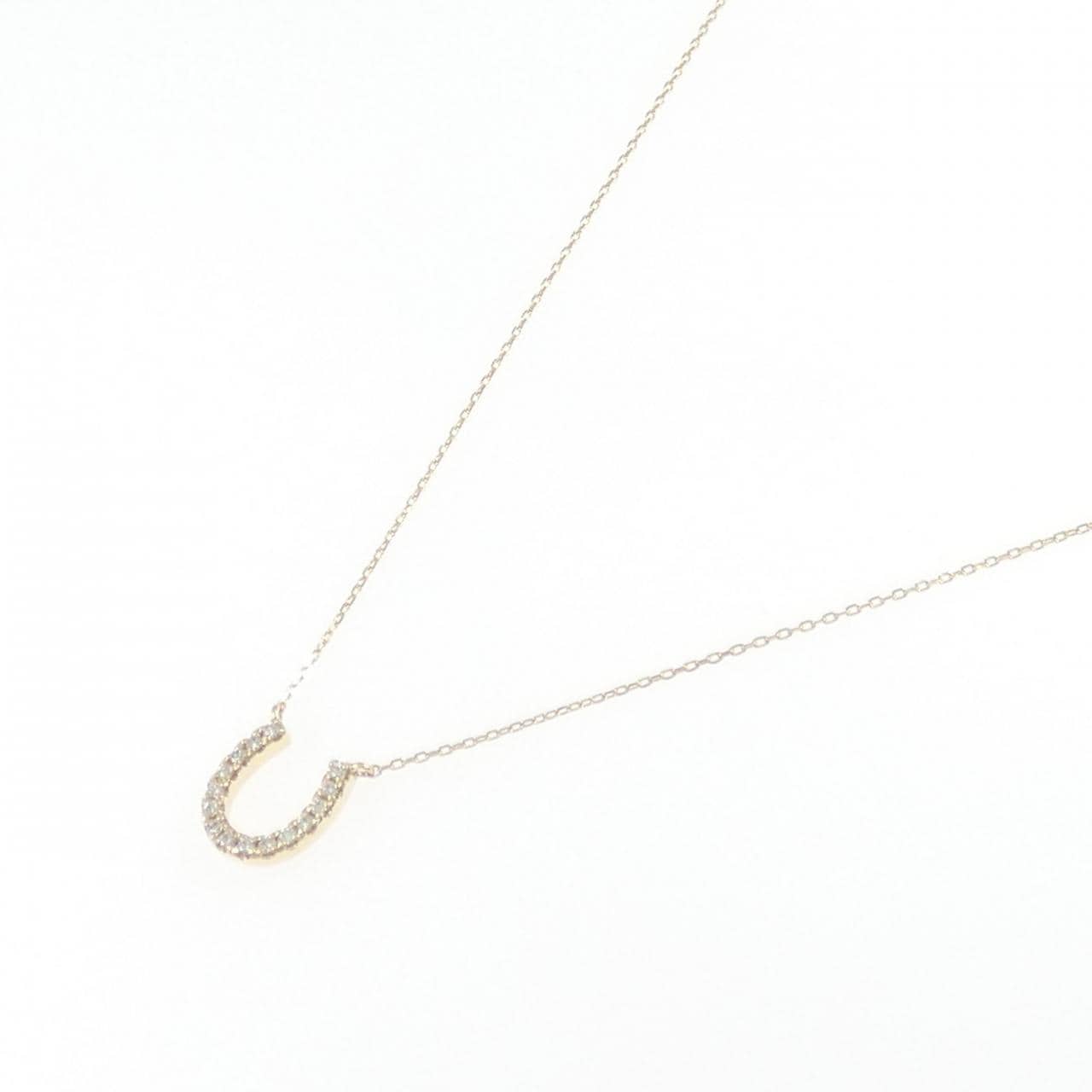 フェスタリア ダイヤモンド ネックレス 0.06CT