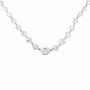 PT900 ダイヤモンド ネックレス 10.00CT