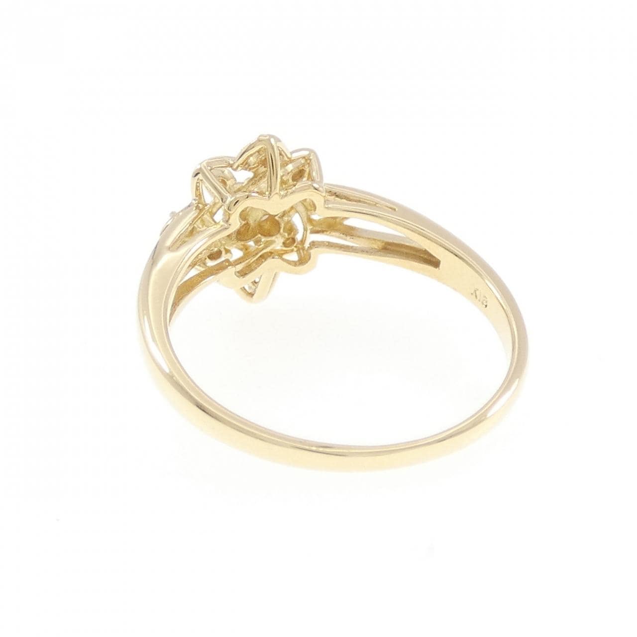 K18YG ダイヤモンド リング 0.10CT