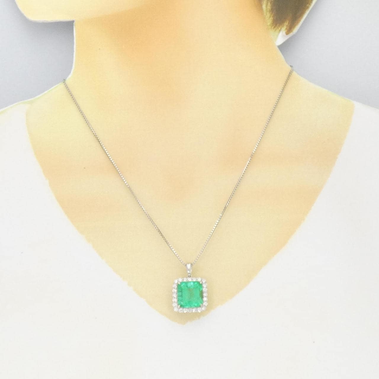 [Remake] PT Emerald Necklace 7.36CT Made in Colombia