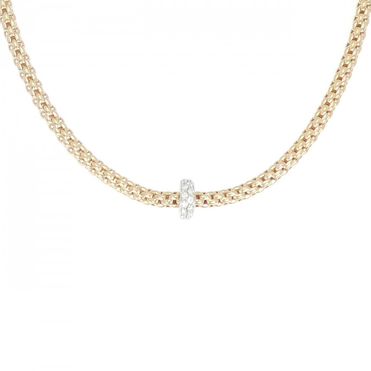 【新品】フォッペ プリマ ネックレス 0.18CT
