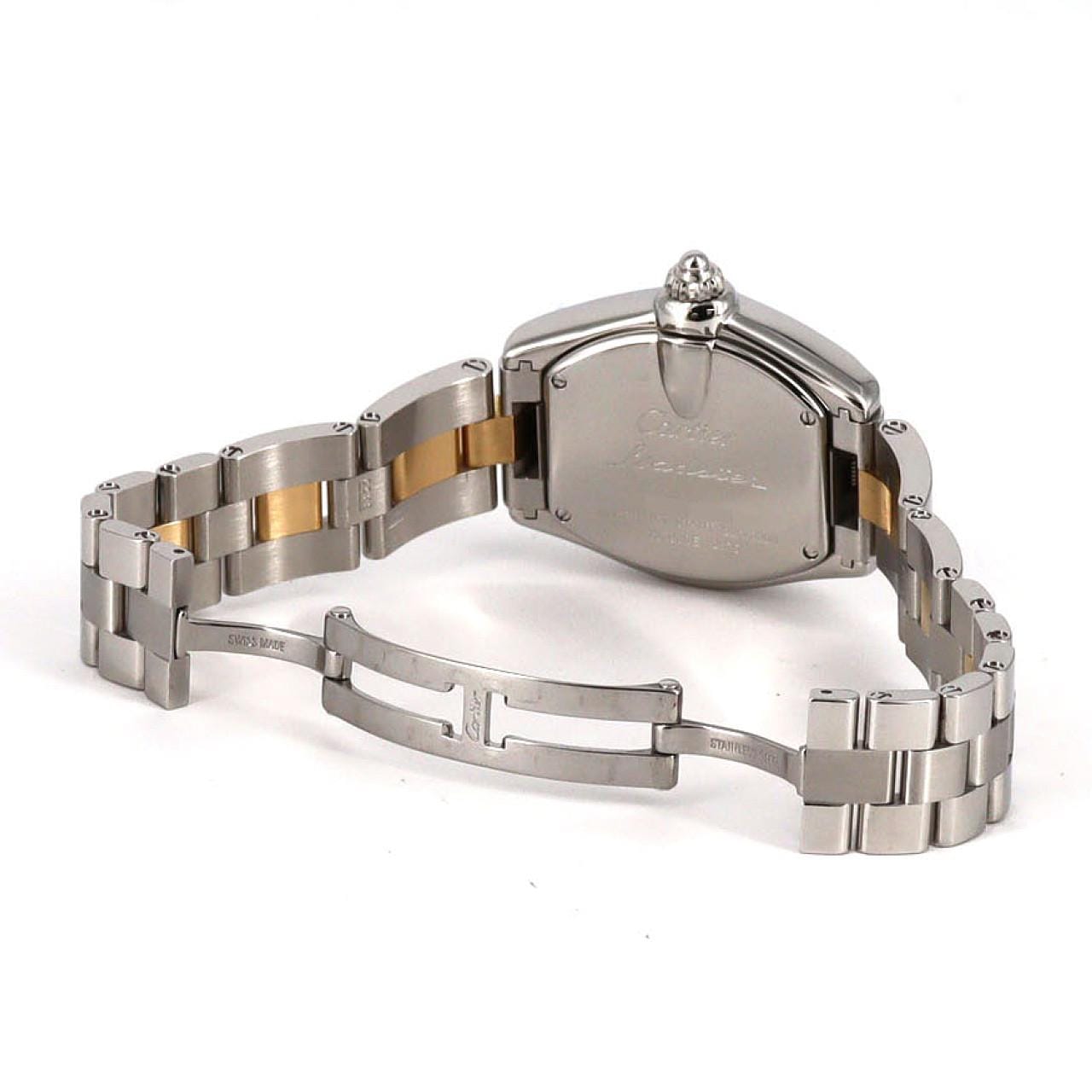 カルティエ ロードスターSM コンビ W62026Y4 SSxYG クォーツ