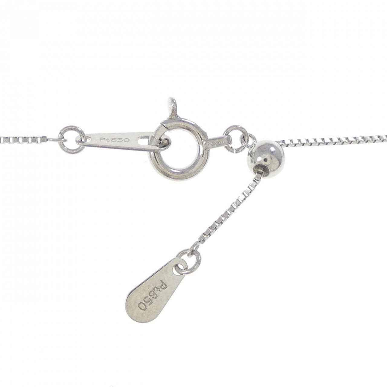 PT900/PT850 ダイヤモンド ネックレス 0.300CT D SI1 VG