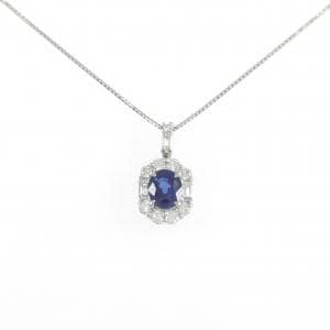 PT900/PT850 サファイヤ ネックレス 1.04CT