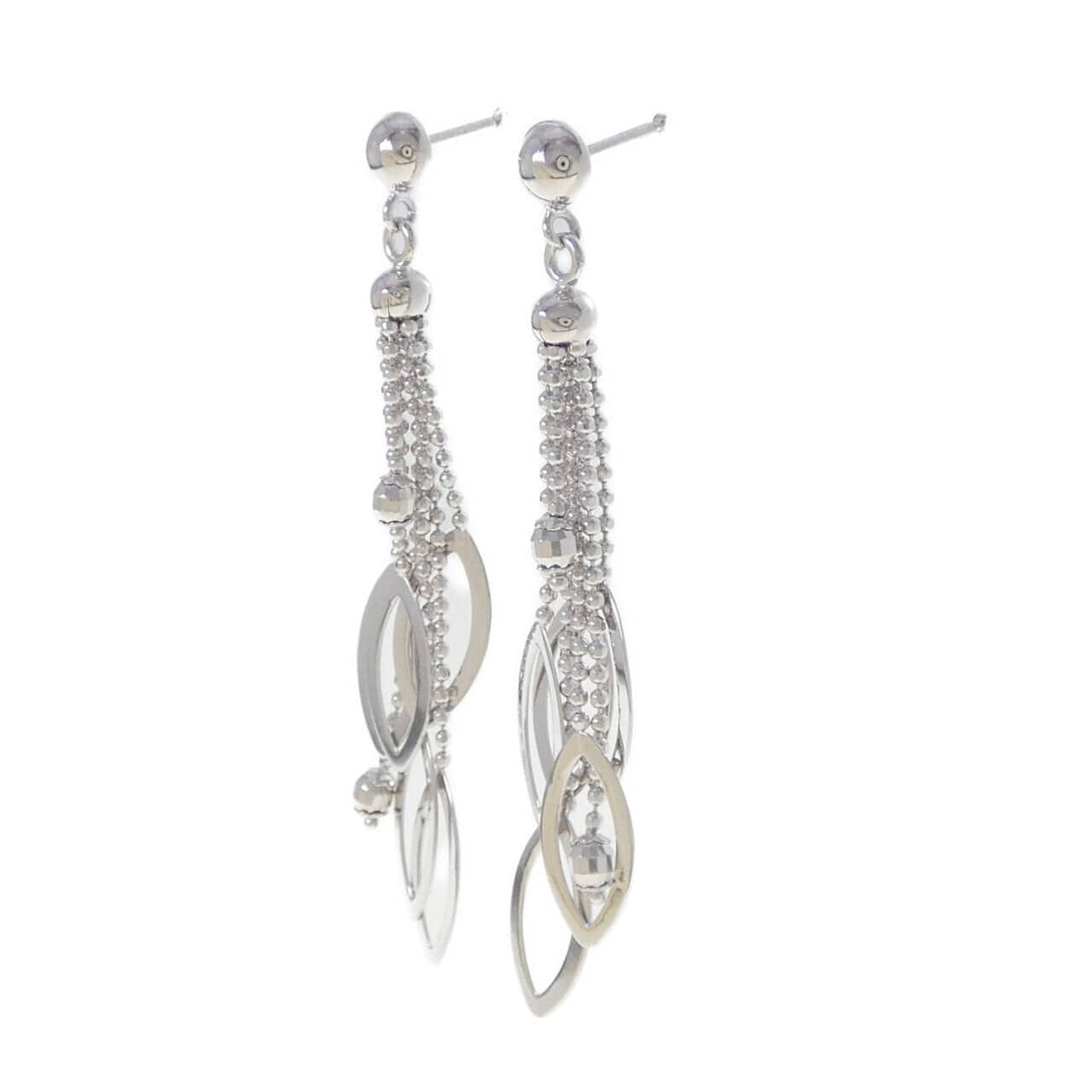 750WG/K18WG ピアス