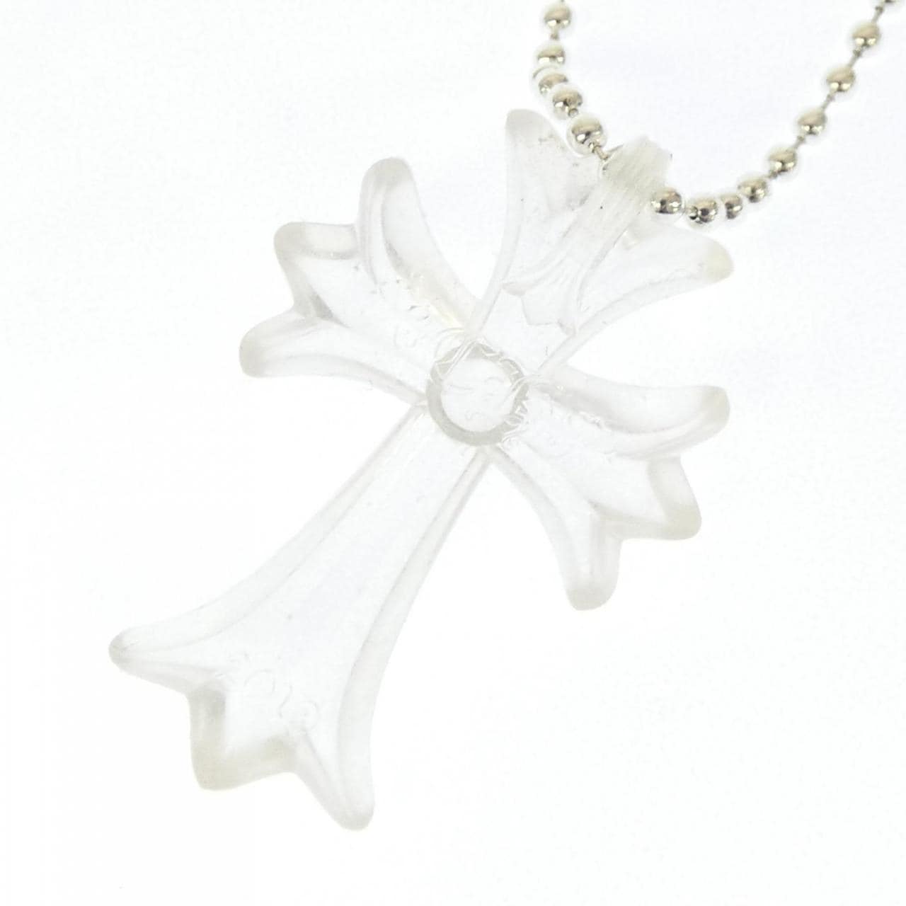 クロムハーツ CHROME HEARTS CH CRS SML PLSTC CLR 604175364D4FXXX445 PENDANT