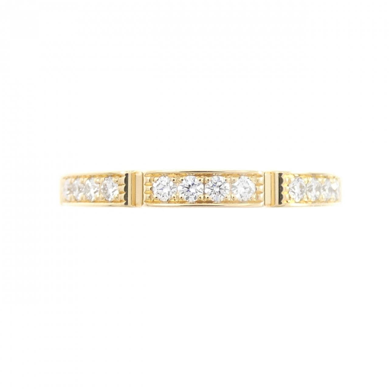 カルティエ マイヨンパンテール ハーフダイヤ リング