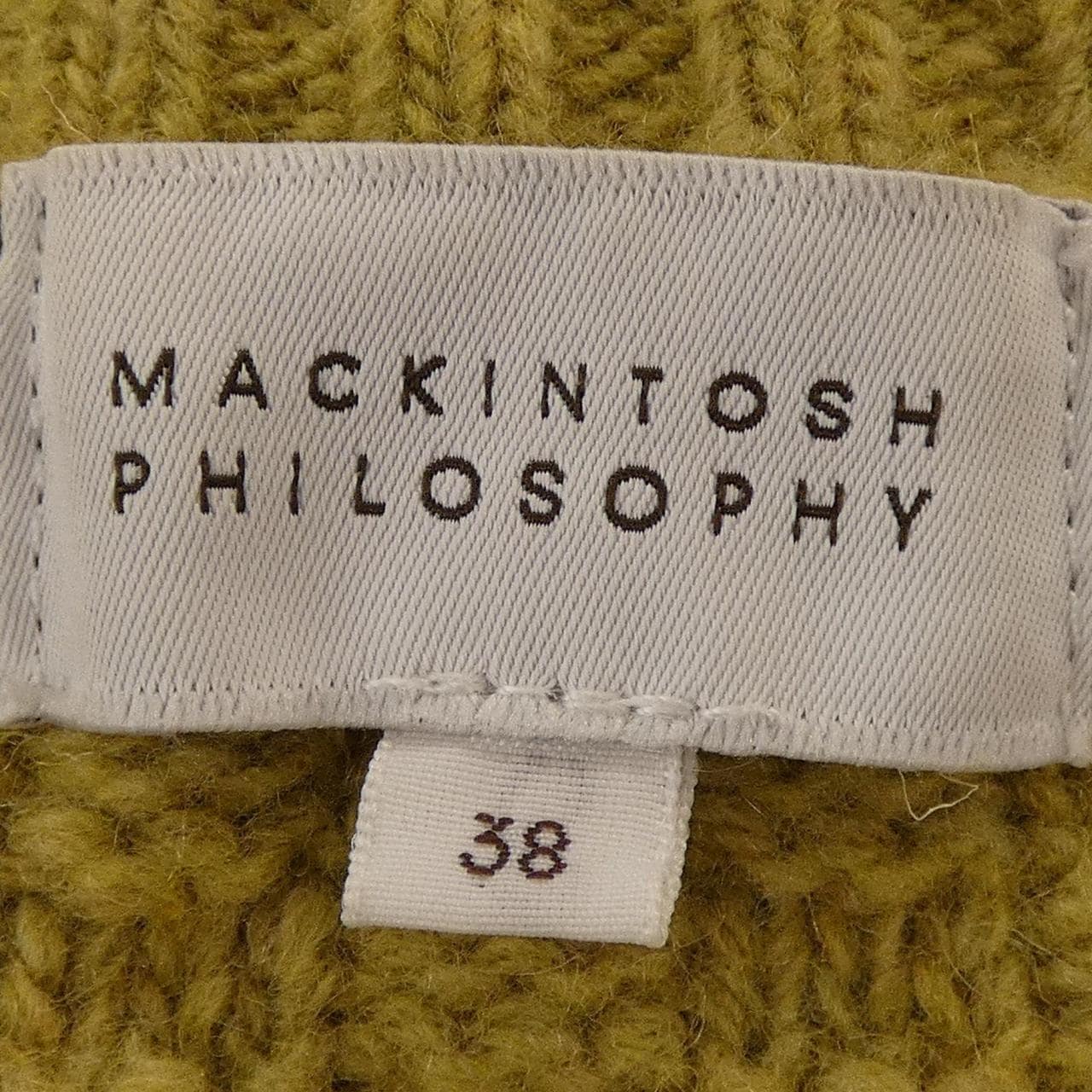 マッキントッシュフィロソフィー MACKINTOSH PHILOSOPHY ニット