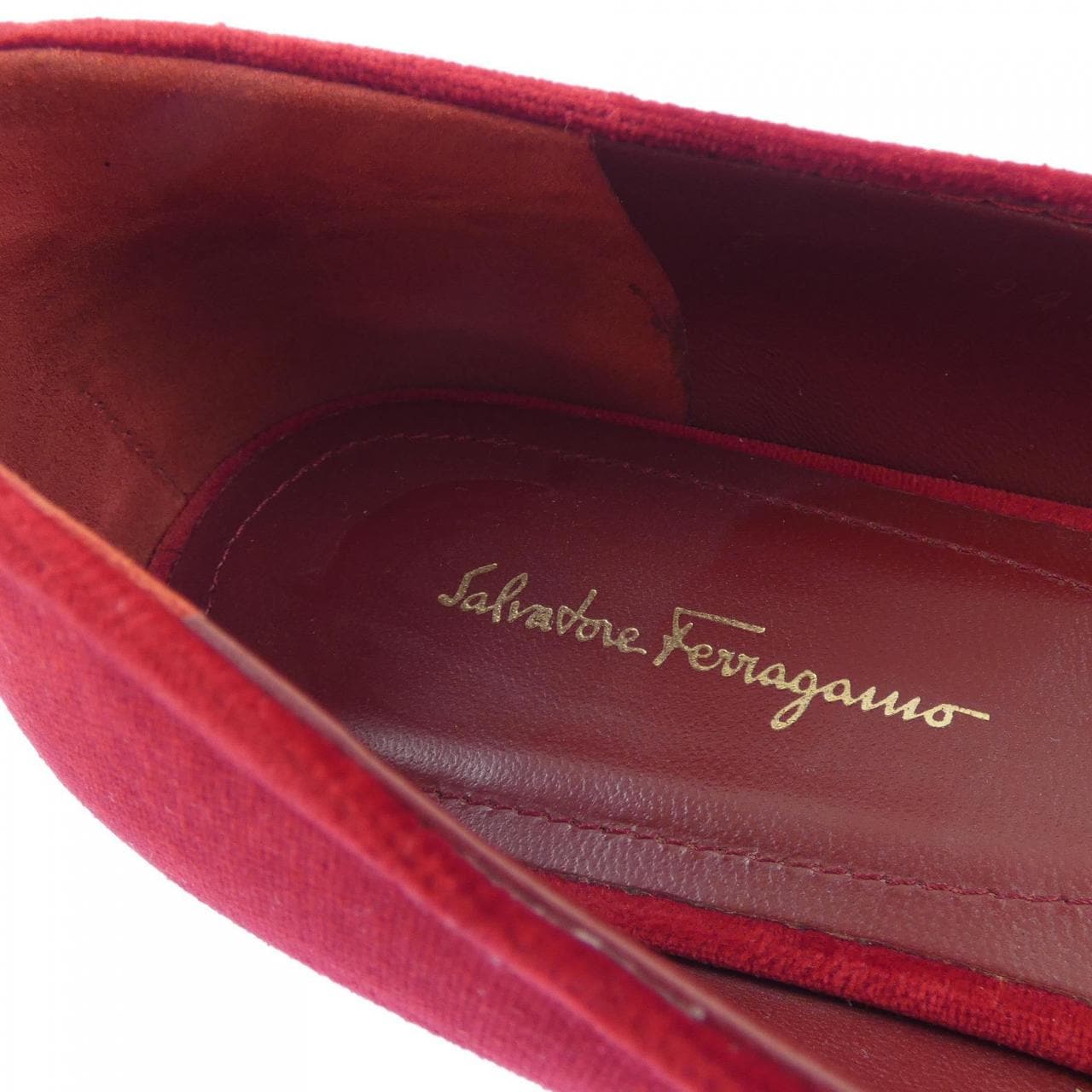 サルヴァトーレフェラガモ SALVATORE FERRAGAMO フラットシューズ
