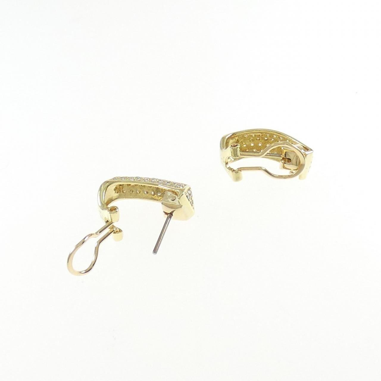 K18YG Diamond earrings 1.00CT