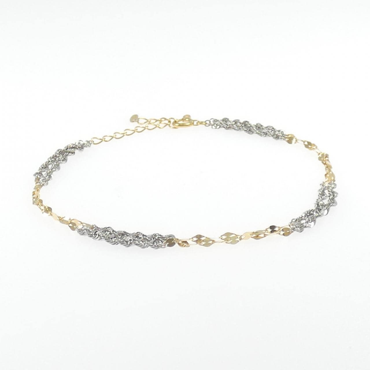 K18YG/PT950 ブレスレット