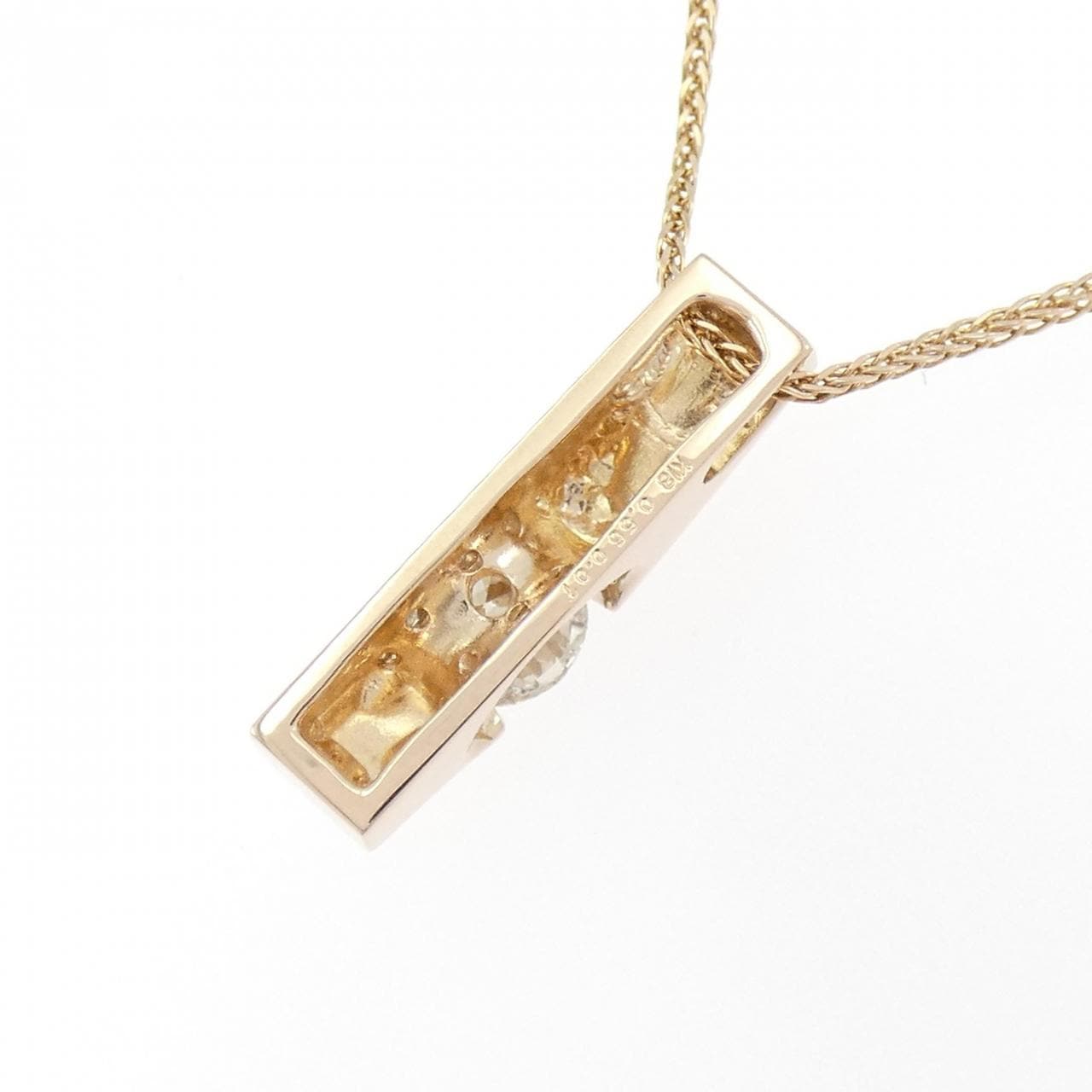 K18PG ダイヤモンド ネックレス 0.56CT