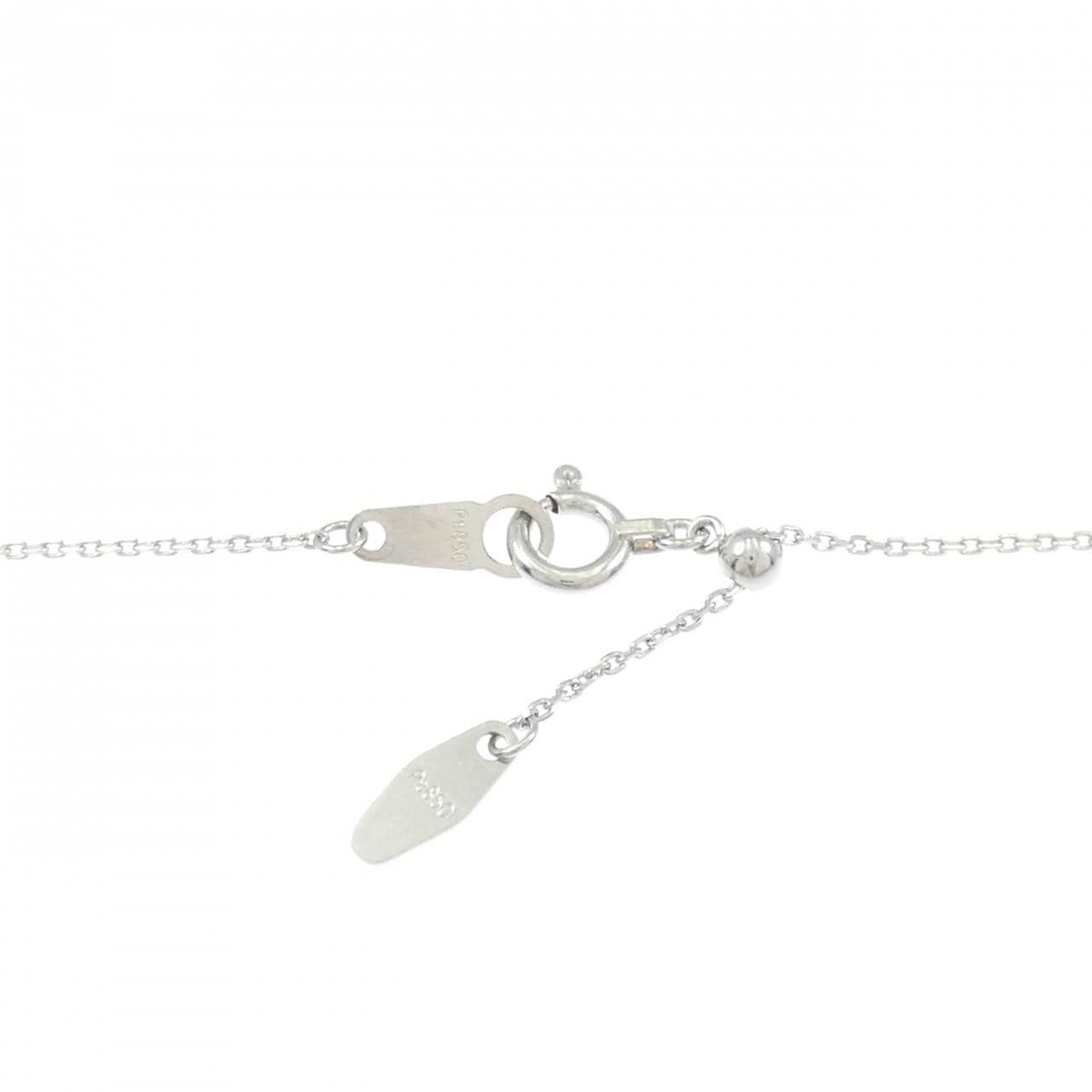 PT900/PT850 ダイヤモンド ネックレス 0.511CT H SI2 Good