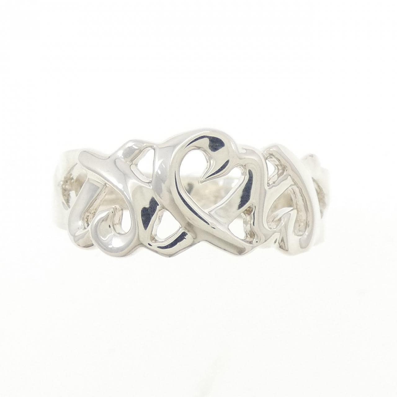 ティファニー トリプルラビングハート リング