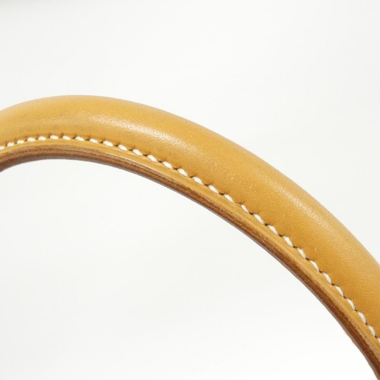 【ヴィンテージ】エルメス ホワイト バス GM バッグ