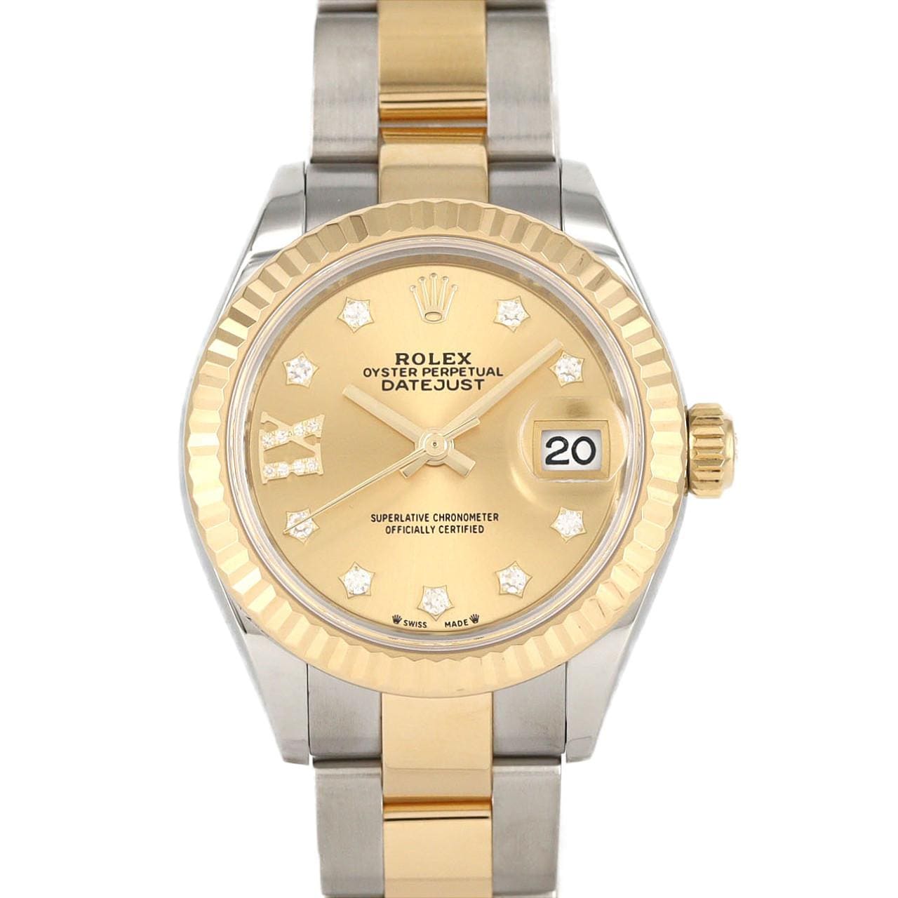 ロレックス デイトジャスト 279173G・3 SSxYG 自動巻 ランダム番