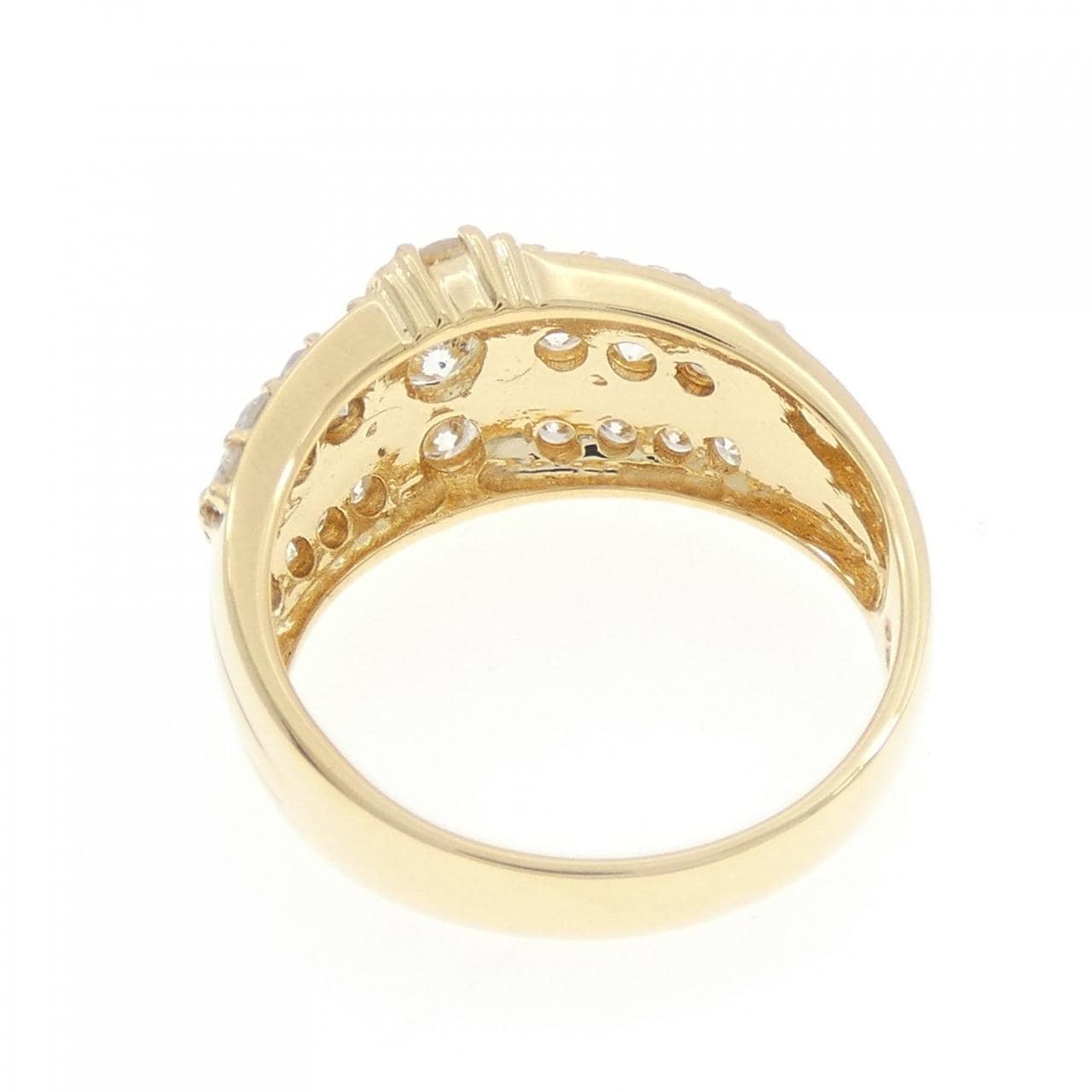 K18YG ダイヤモンド リング 1.04CT