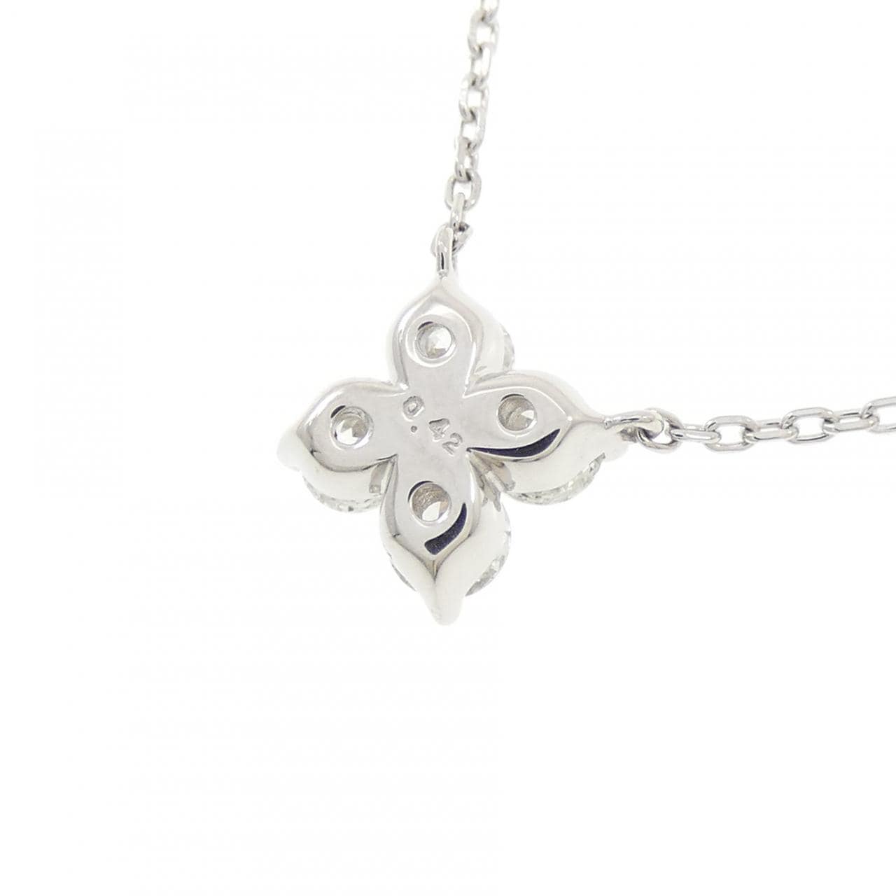 ヴァンドーム ダイヤモンド ネックレス 0.42CT