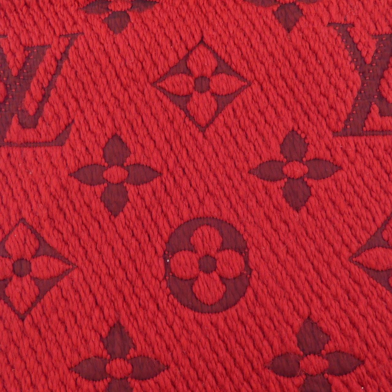 ルイヴィトン LOUIS VUITTON エシャルプ ロゴマニア M72432 MUFFLER