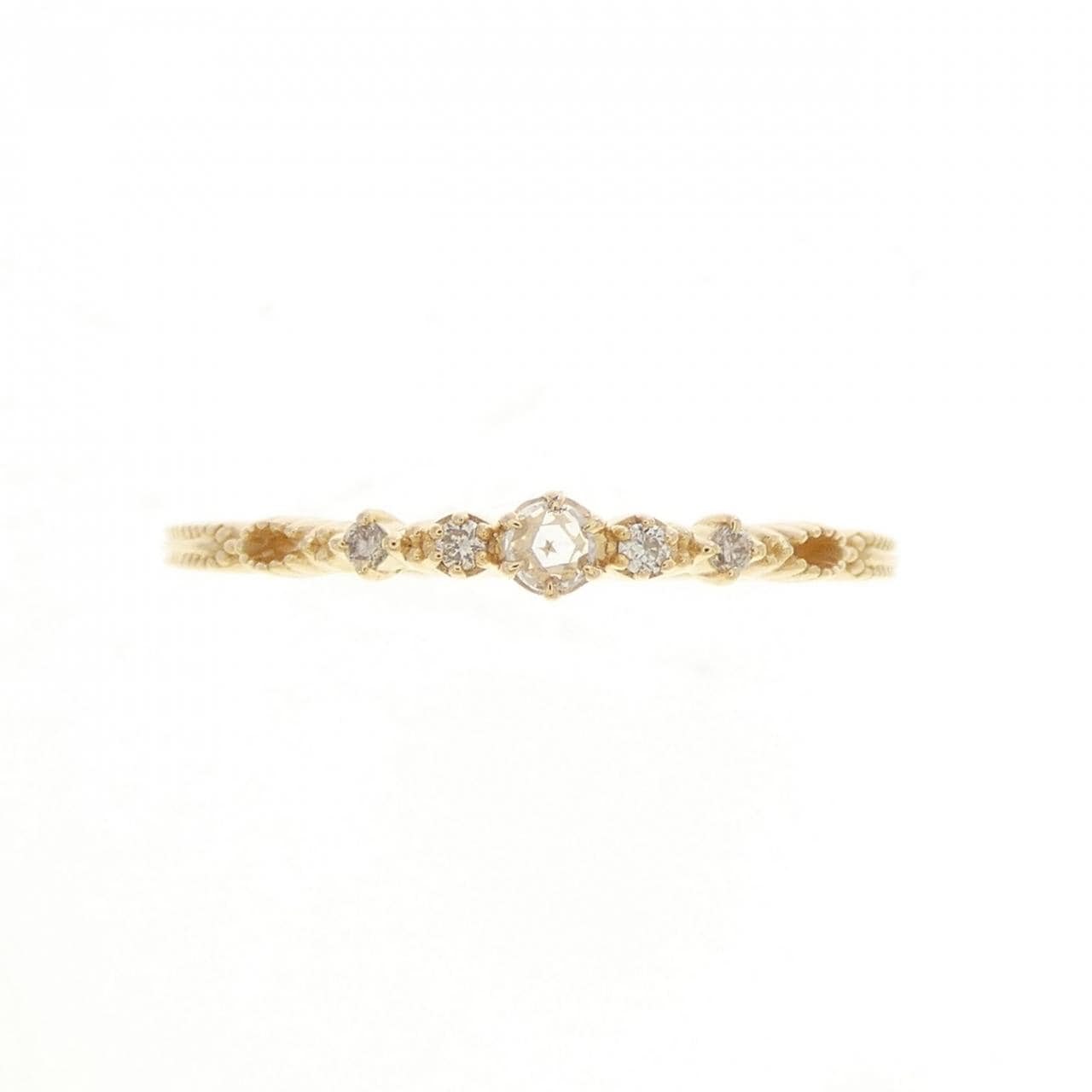 アガット ダイヤモンド リング 0.04CT