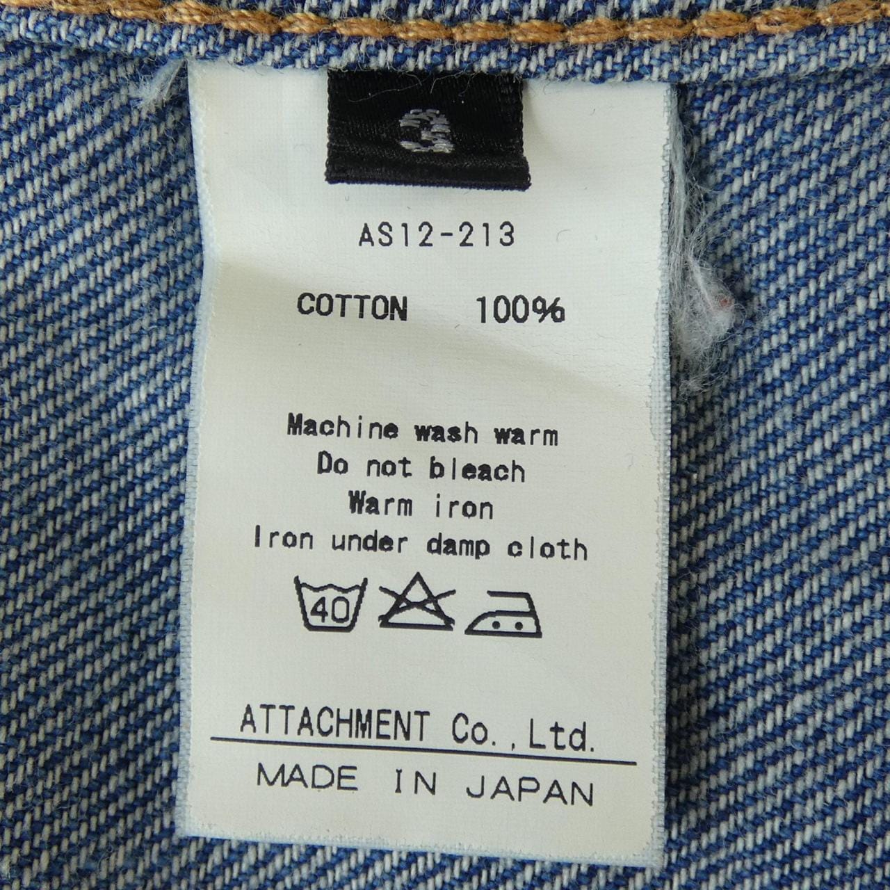 アタッチメント ATTACHMENT シャツ