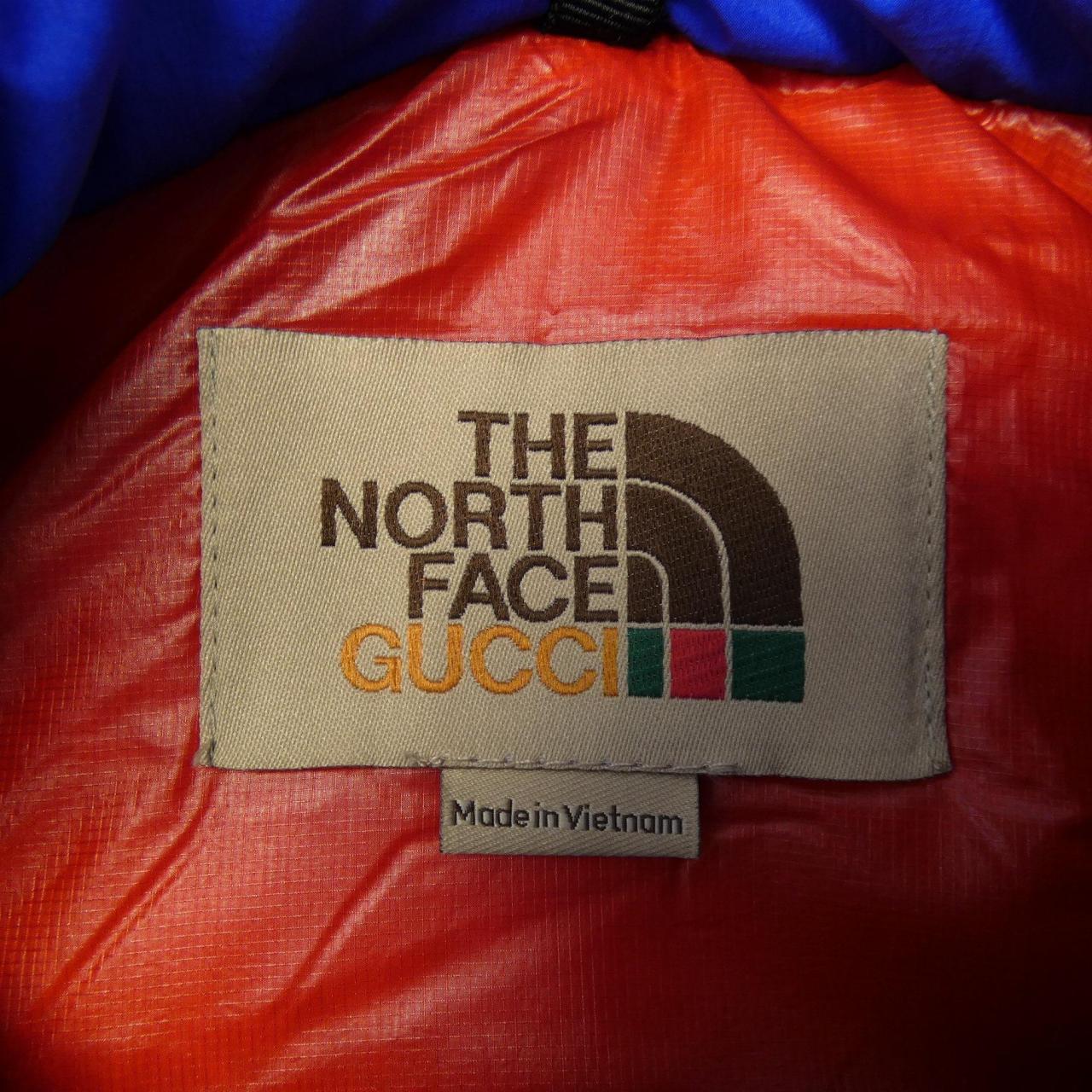 グッチザノースフェイス GUCCI×THE NORTH FACE 663761 XAACX ダウンベスト