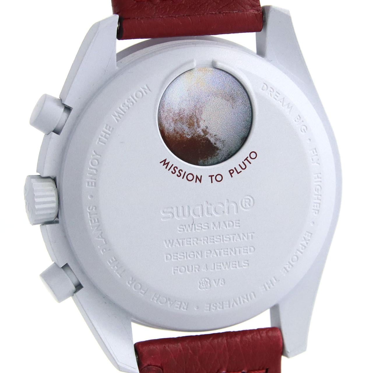 スウォッチ スウォッチxオメガ･ミッショントゥプルート SO33M101 バイオセラミック クォーツ