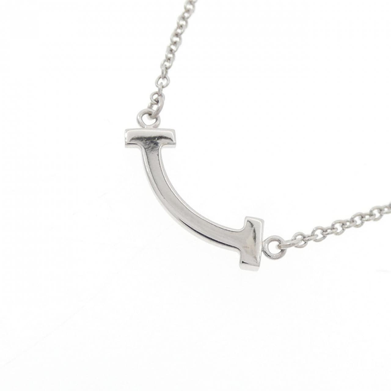 ティファニー Tスマイル ミニ ネックレス