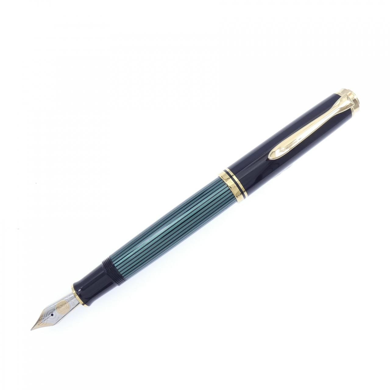 ペリカン スーベレーンM800グリーンストライプ 万年筆