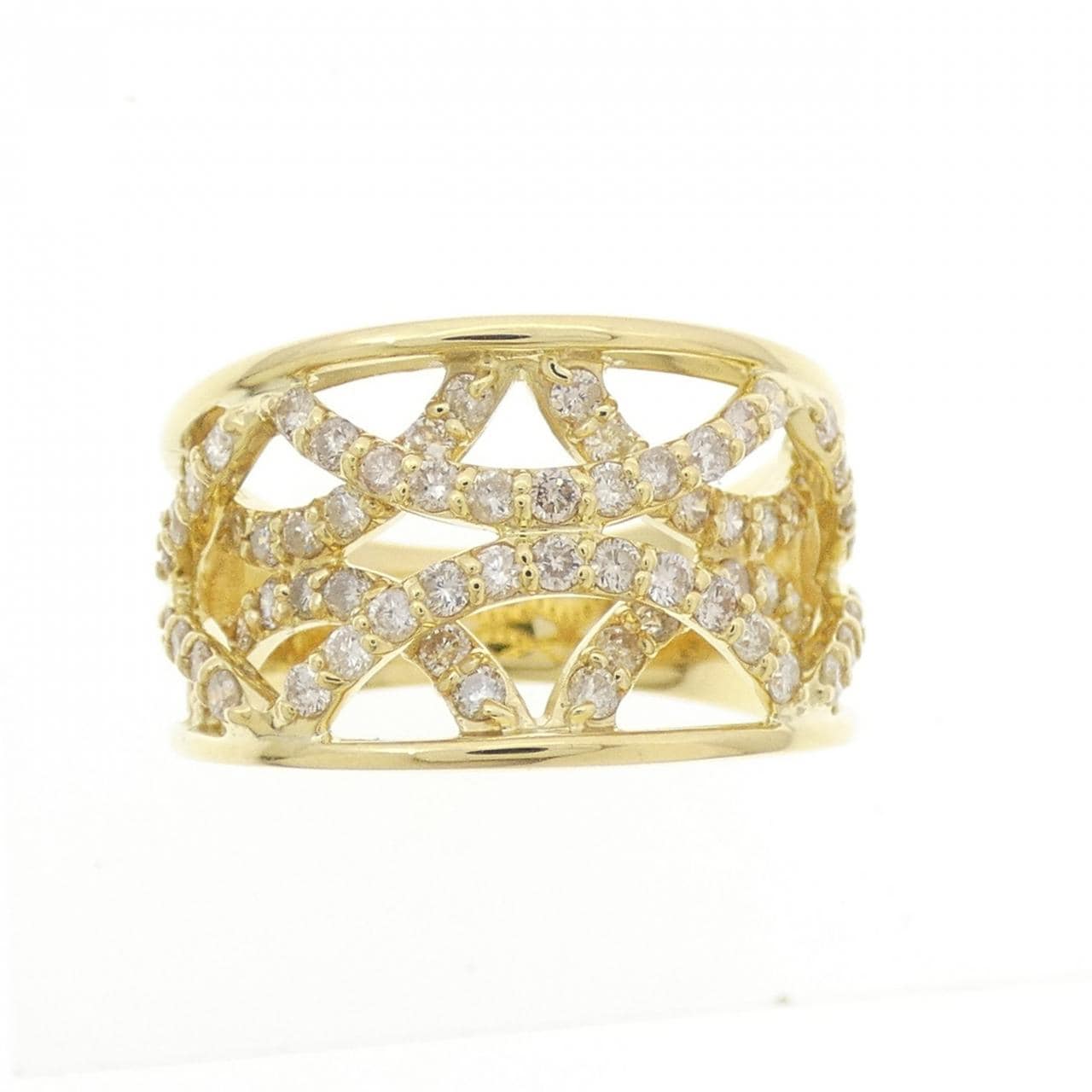 K18YG ダイヤモンド リング 1.00CT