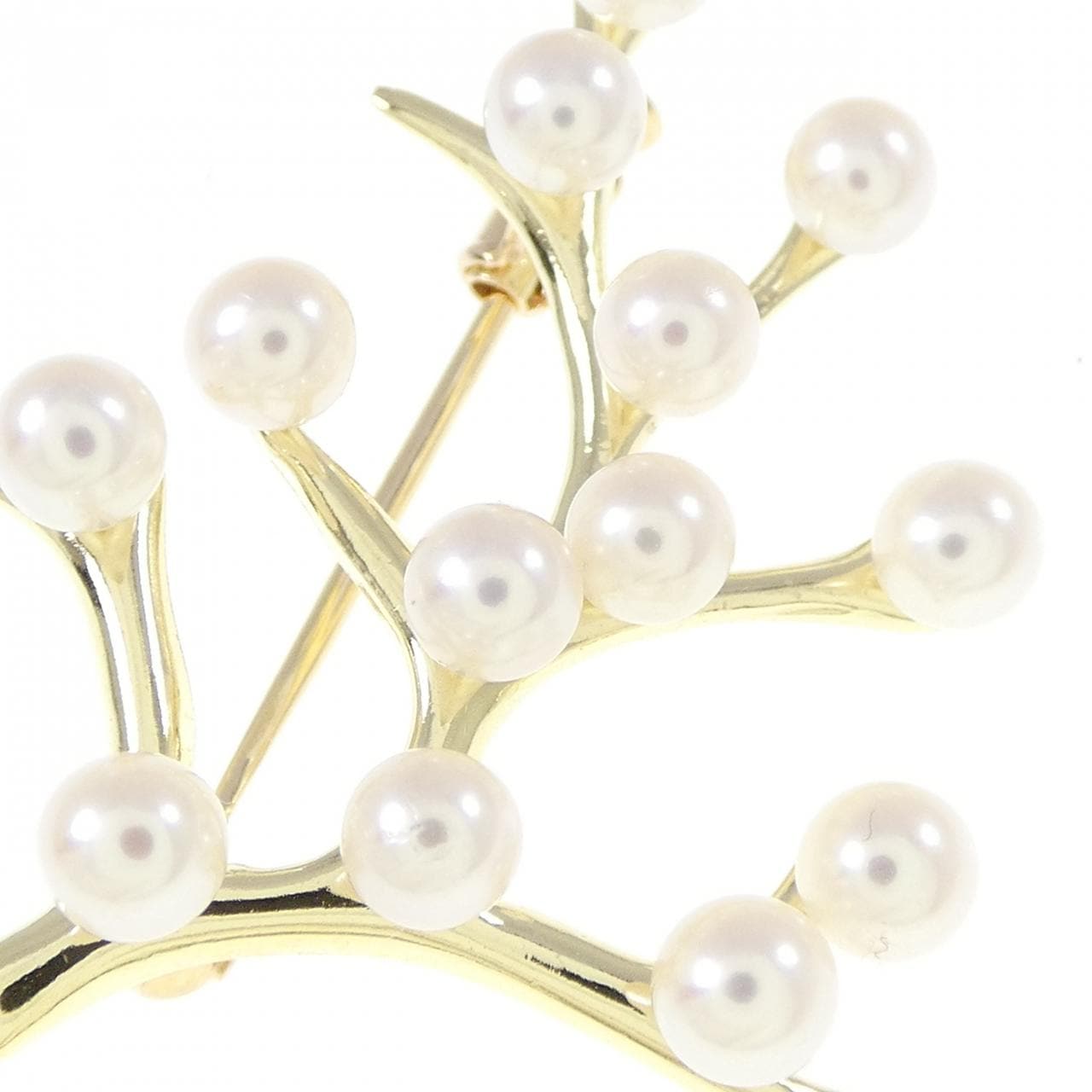 K18YG アコヤパール ブローチ