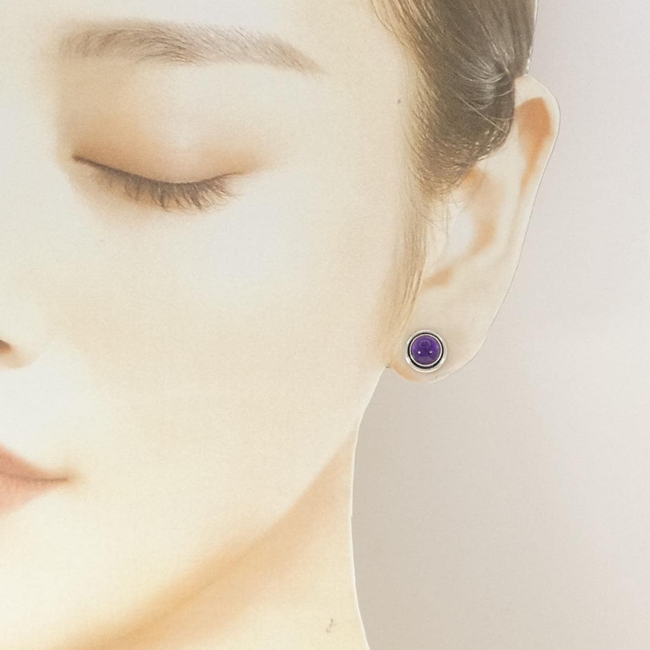 ジョージ ジェンセン アメジスト ピアス
