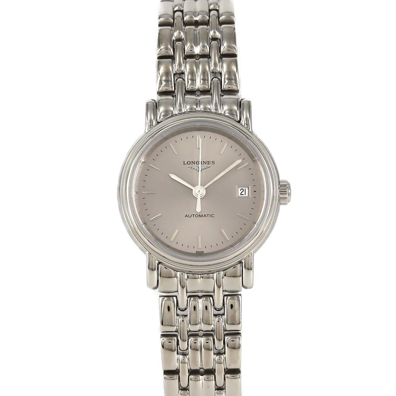 [新品] LONGINES Presence L4.321.4.72.6 SS自動上弦