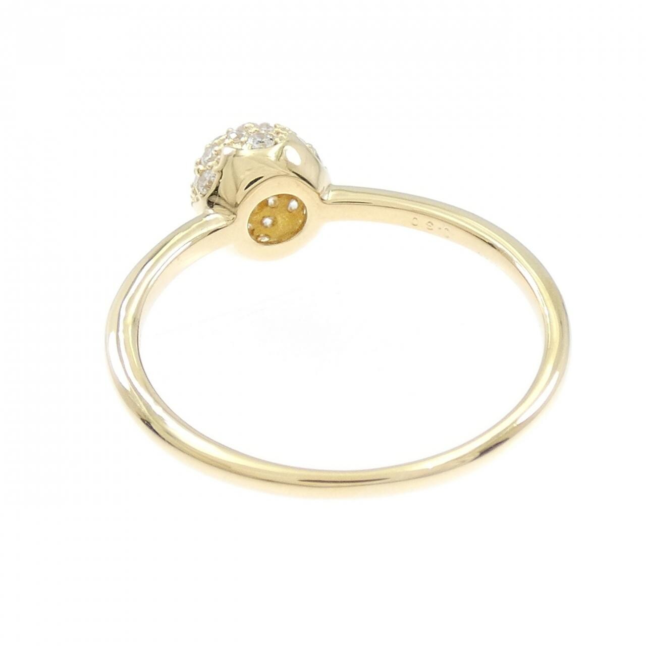 【リメイク】K18YG ダイヤモンド リング 0.30CT