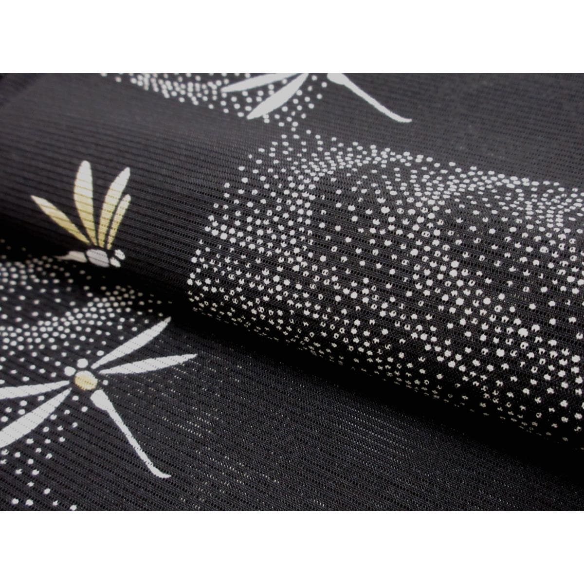 【新品】単衣　駒絽小紋