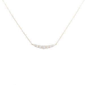 K18YG ダイヤモンド ネックレス 0.20CT