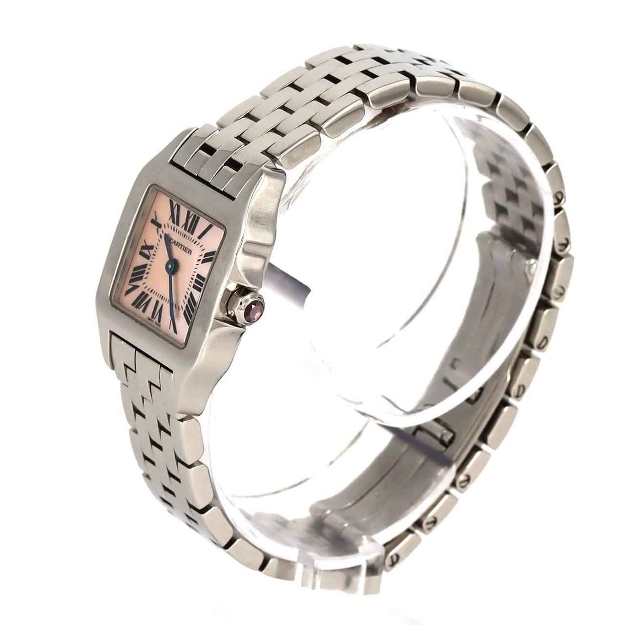 カルティエ サントスドゥモワゼルSM W25075Z5 SS クォーツ