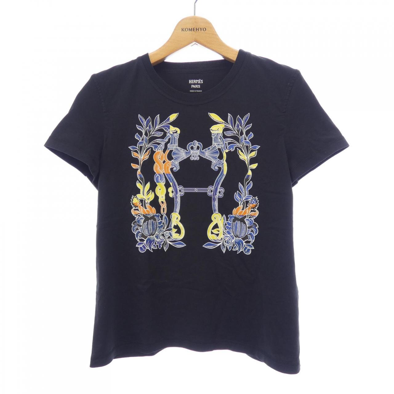 エルメス HERMES DELLA CAVALLERIA 4E4629DA カルトゥッシュ Tシャツ