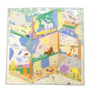 エルメス HERMES LE LIVRE D`ESOPE H244073S カレジェアン140 ショール