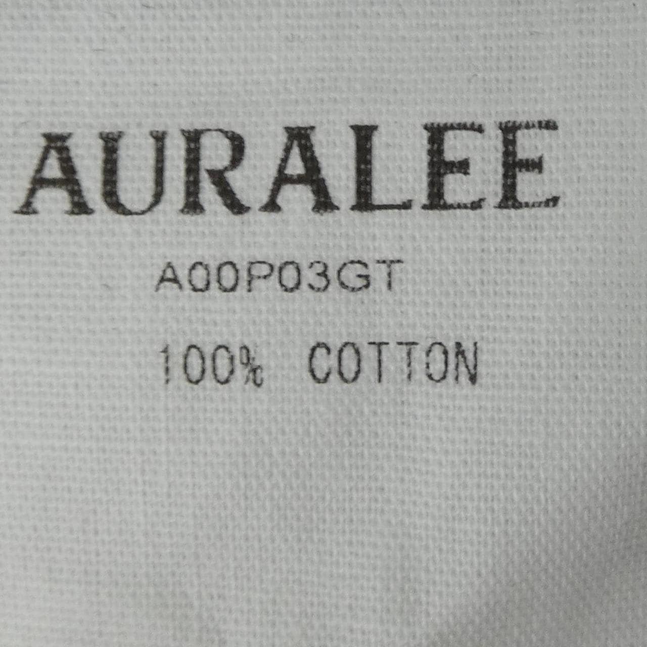 オーラリー AURALEE A00P03GT トップス