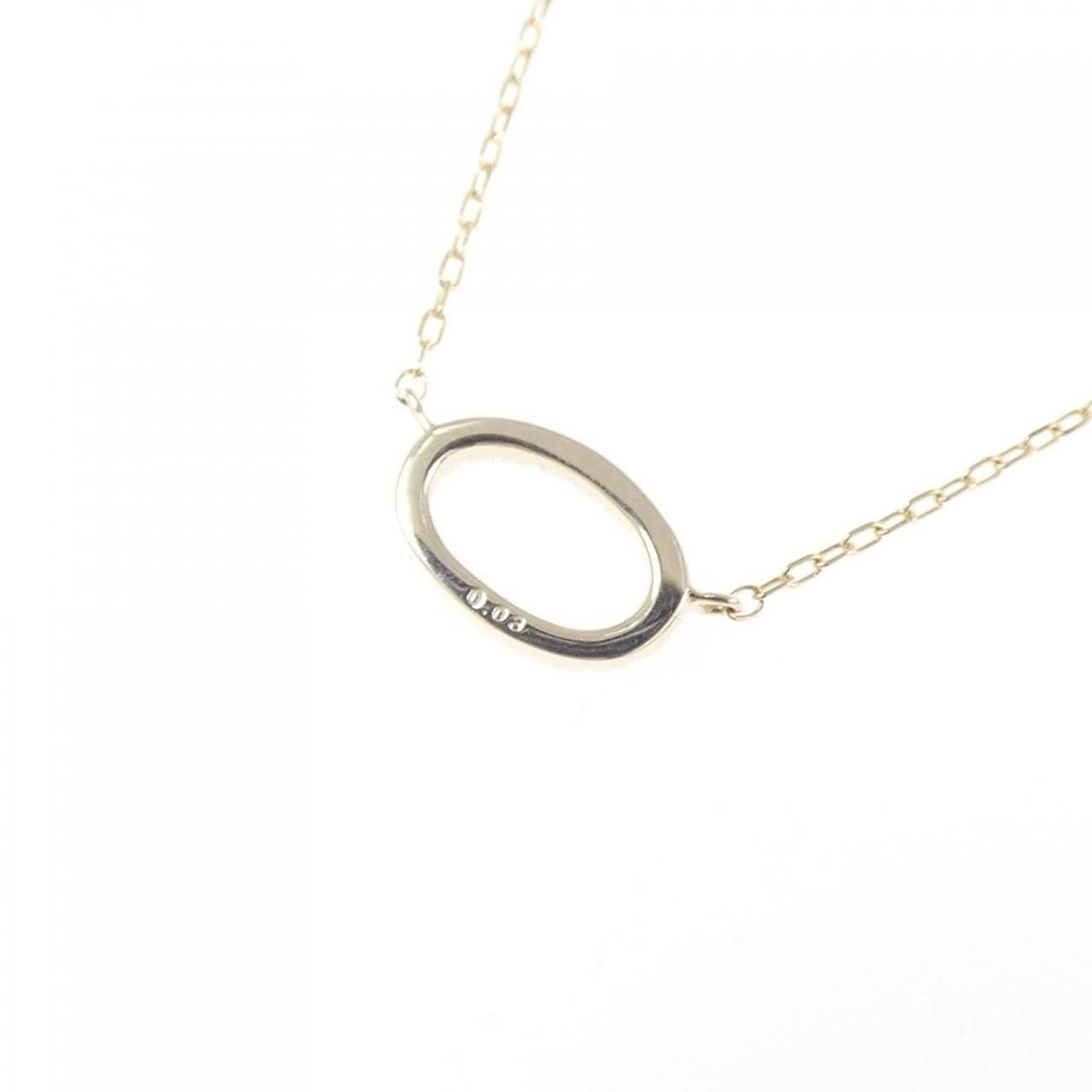 リラ ダイヤモンド ネックレス 0.03CT