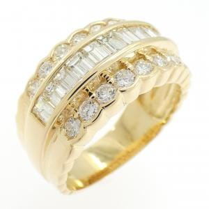 K18YG ダイヤモンド リング 1.50CT