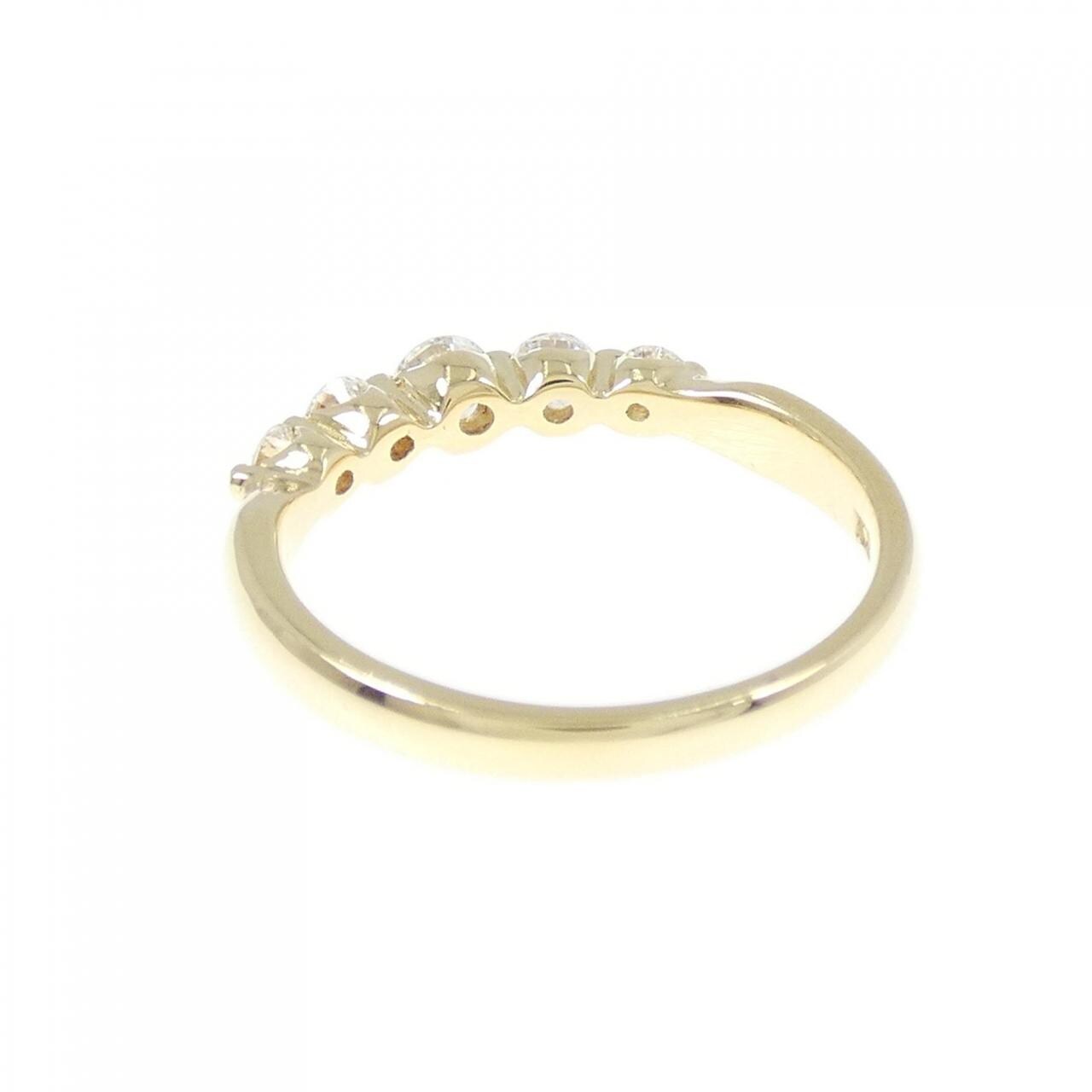 K18YG ダイヤモンド リング 0.30CT