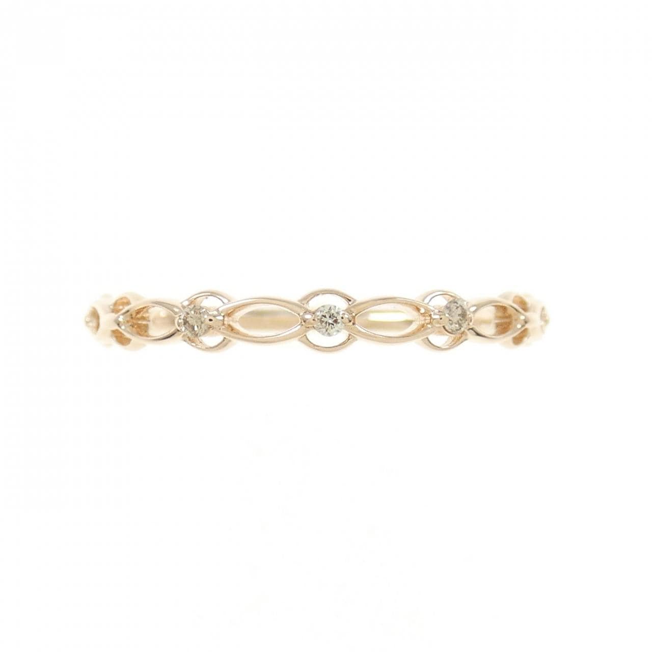 アガット ダイヤモンド リング 0.02CT