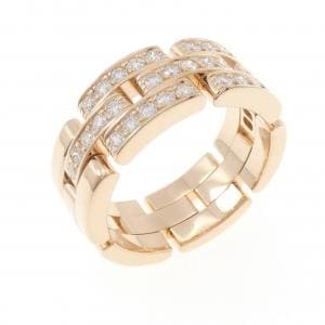 カルティエ マイヨンパンテール ハーフダイヤ リング