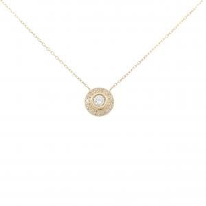 K18YG ダイヤモンド ネックレス 0.38CT